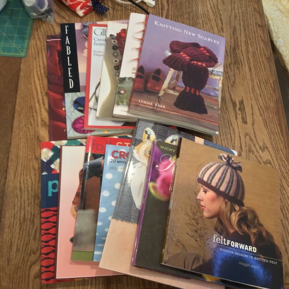 13 Felting, Knitting, Crocheting, Japanese Gift Wrapping & Creative Sewing